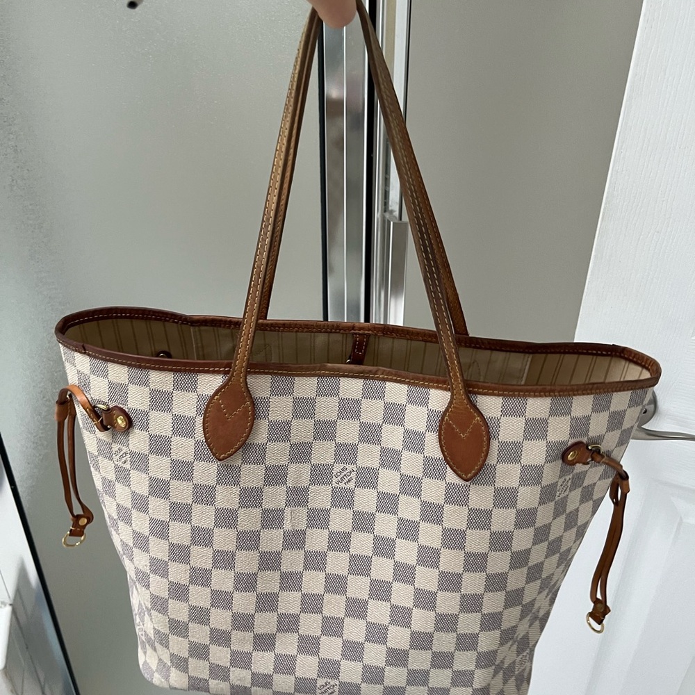 Louis Vuitton never fool hand bag